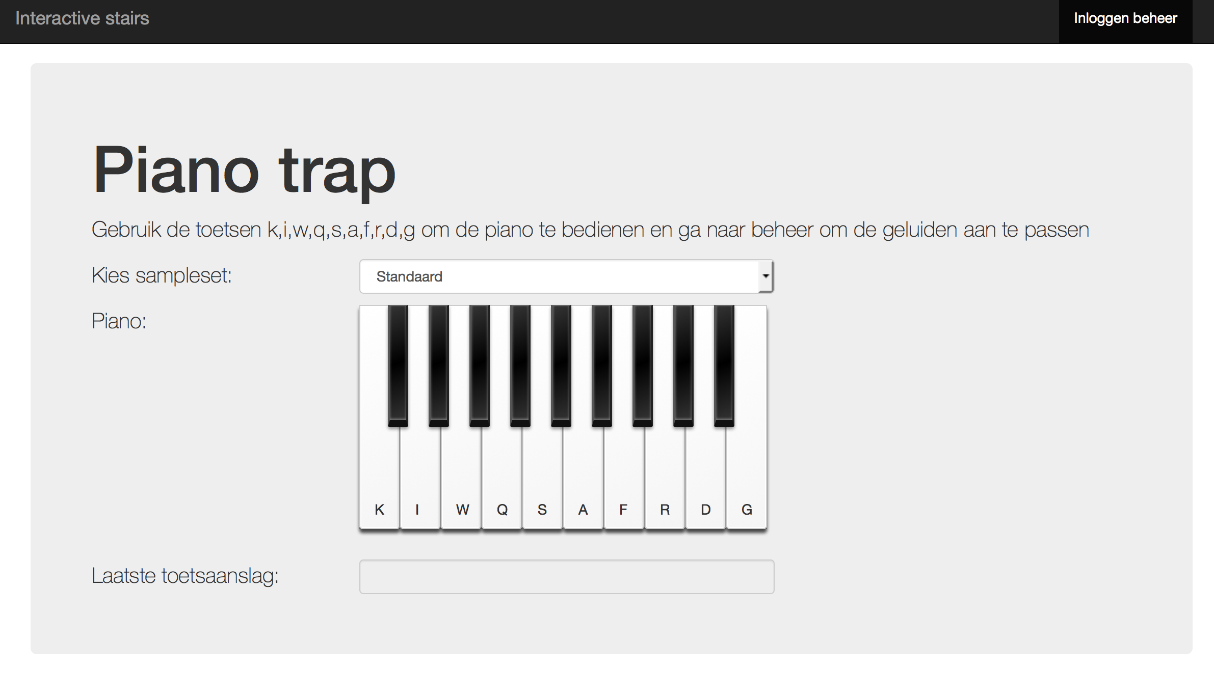 Bibliotheek Den Helder: software voor een pianotap
